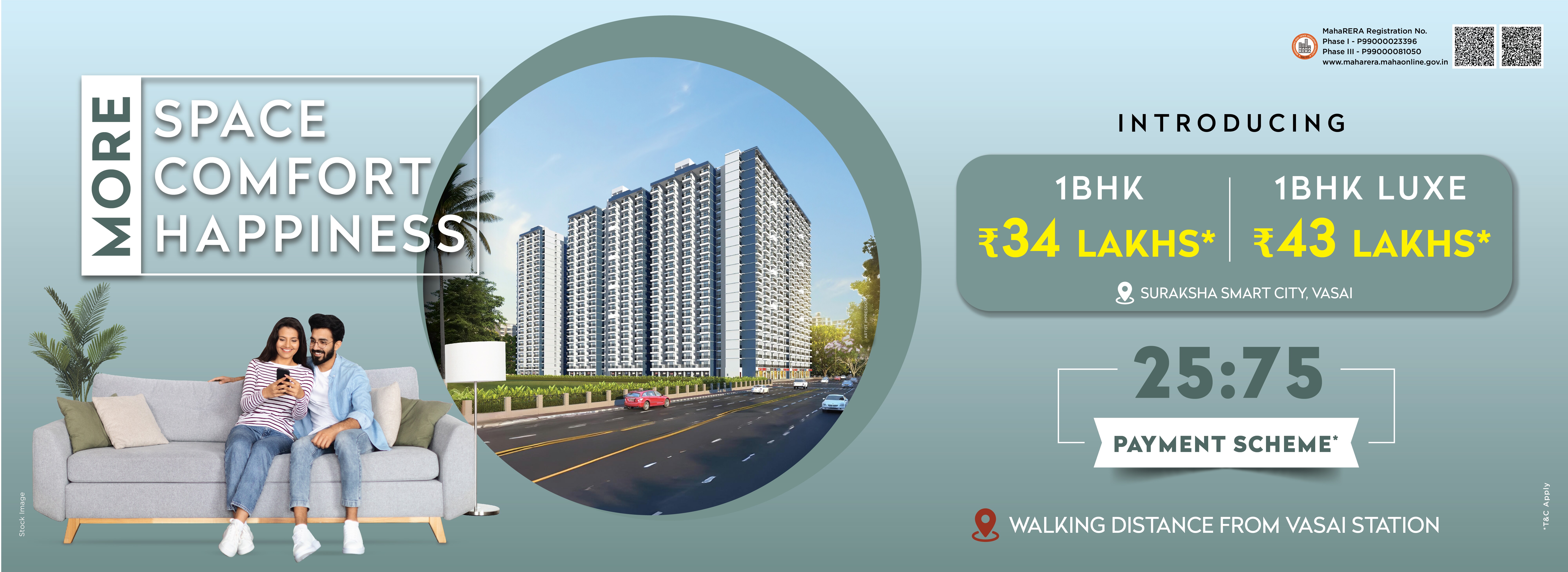 Suraksha Smart City - Premium Township in Vasai