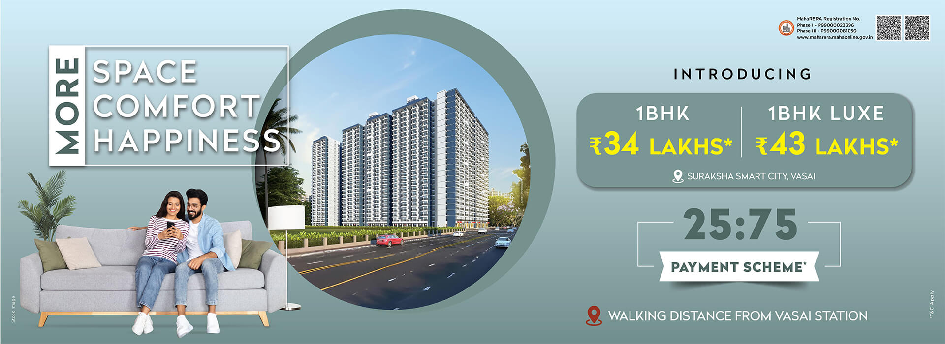 Suraksha Smart City - Premium Township in Vasai